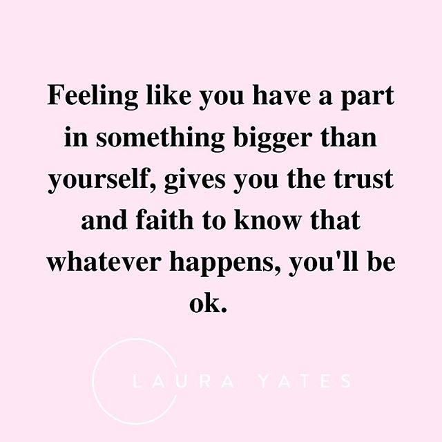 Whenever I've felt at my most vulnerable, broken and unsure, finding meaning in something bigger than myself is always what gets me through. It's why I get so much fulfilment through what I do. ⁣
⁣
It's easy to get absorbed in our own stuff. An insta